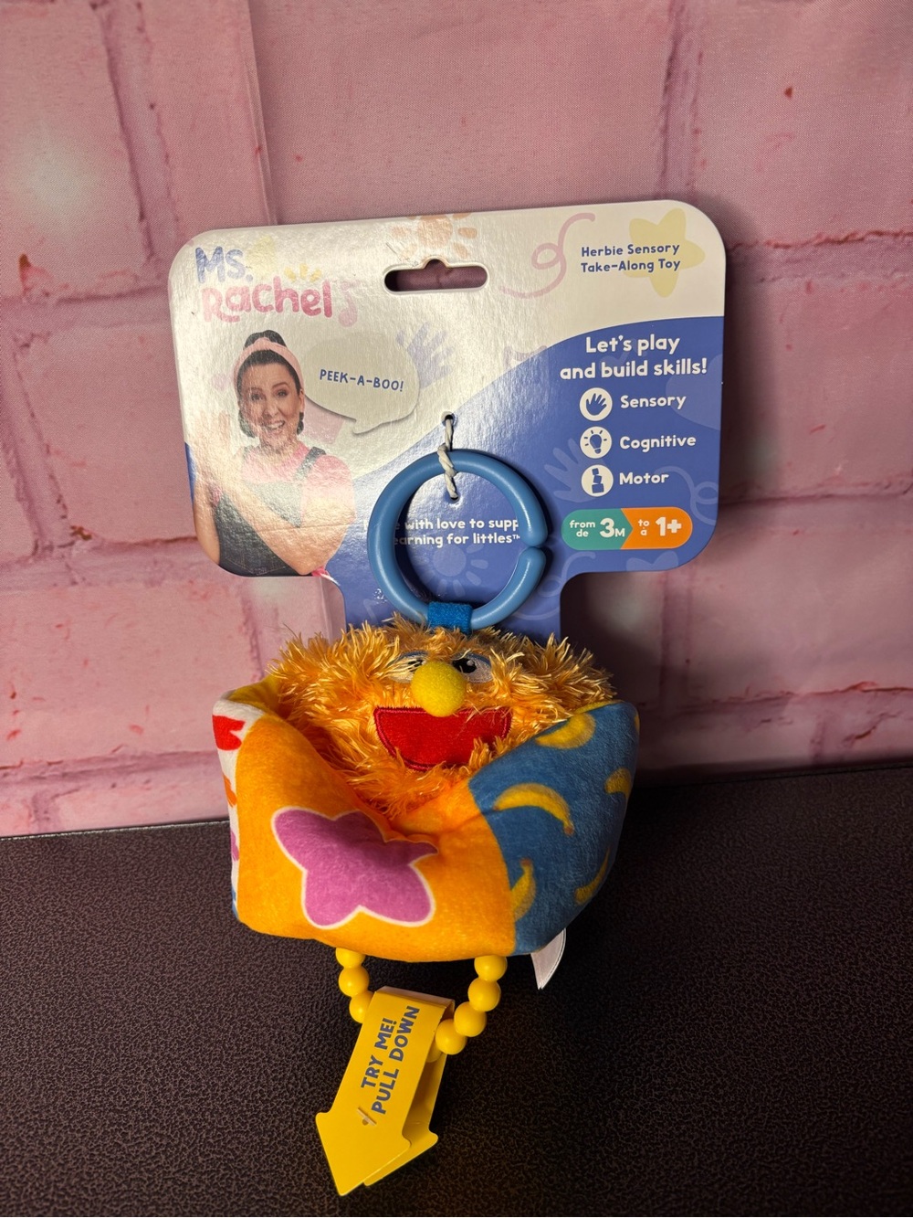 Sensory Take-Along Plush Learning Toy